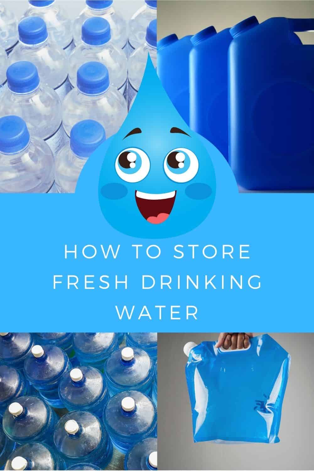 How to Store Fresh Drinking Water